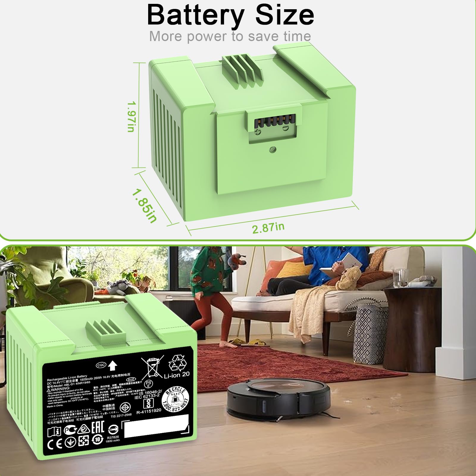 iRobot Roomba i3+ 純正バッテリー交換済み　ルンバ JCコーポレーション iRobot Roomba ルンバ 980対応 500 600 700 800
